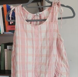 Madewell gingham top